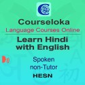 CourseLoka, Learn Hindi with English, Spoken, Non-Tutor