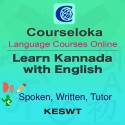 CourseLoka, Learn Kannada with English, Spoken, Written, Tutor